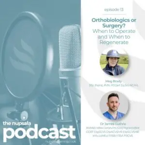 Episode 13 - Orthobiologics or surgery regenerative medicine with Dr James Guthrie